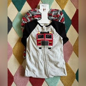 Two set of firefighters 🚒 pajamas